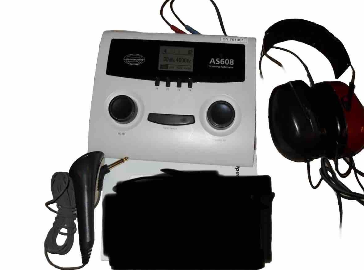 Interacoustics AS608 Screening Audiometer – Portable & Battery-Powered Hearing Test Device - Image 2